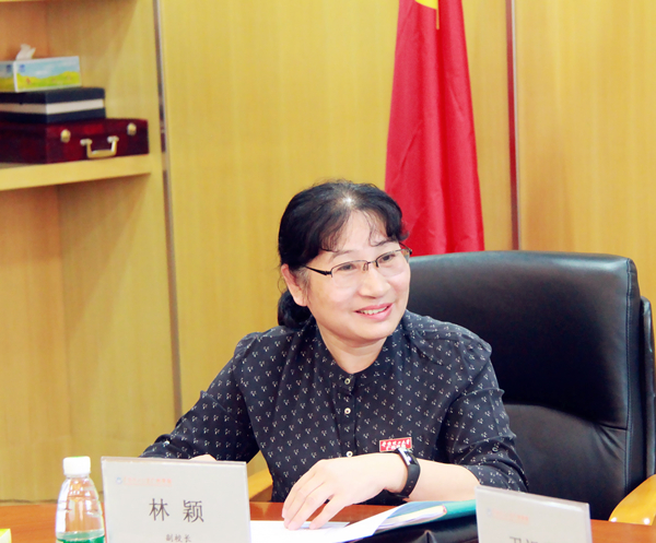 合作新展望 友谊树长青 台湾�山科技大学副校长来访我校